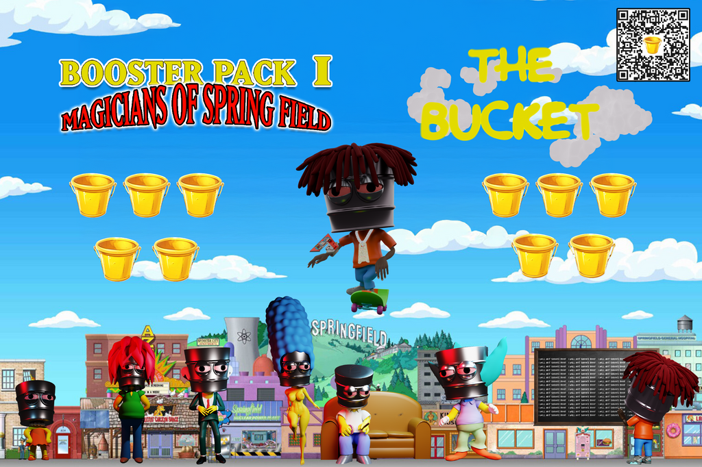 Magicians of Springfield sticker sheet - 3 pack